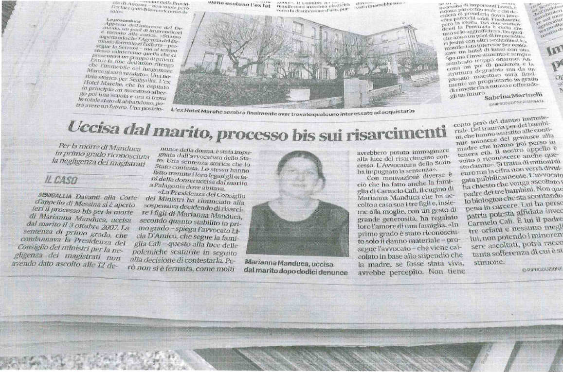 Articolo Corriere Adriatico