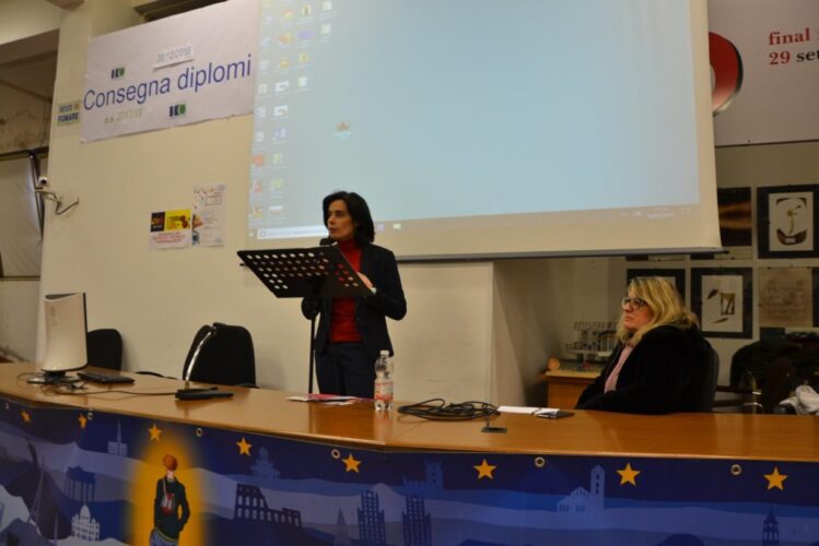 5° Incontro con i ragazzi dell'Istituto Tecnico Corinaldesi per il concorso DAI TU UN NOME ALLA VIOLENZA