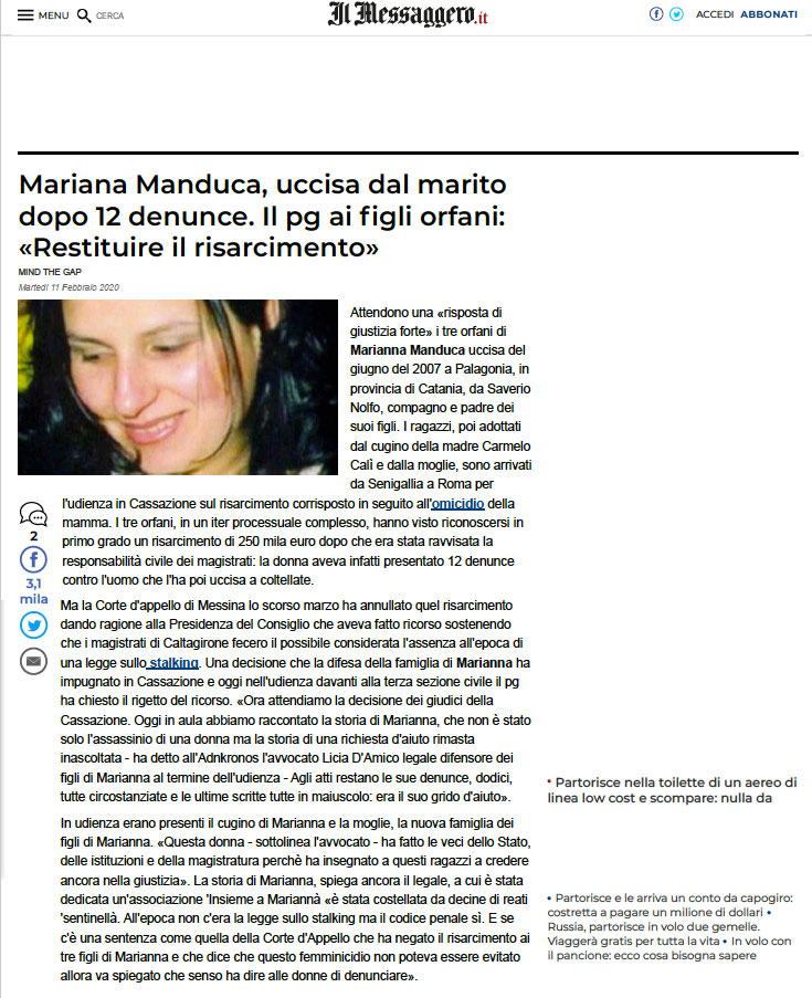 Marianna-Manduca-articolo-Messaggero