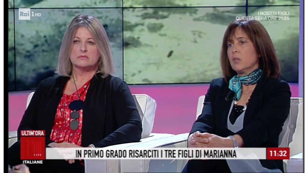 Licia D’Amico e Paola Giulianelli a Storie Italiane