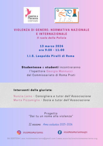 Evento 13 marzo 2026