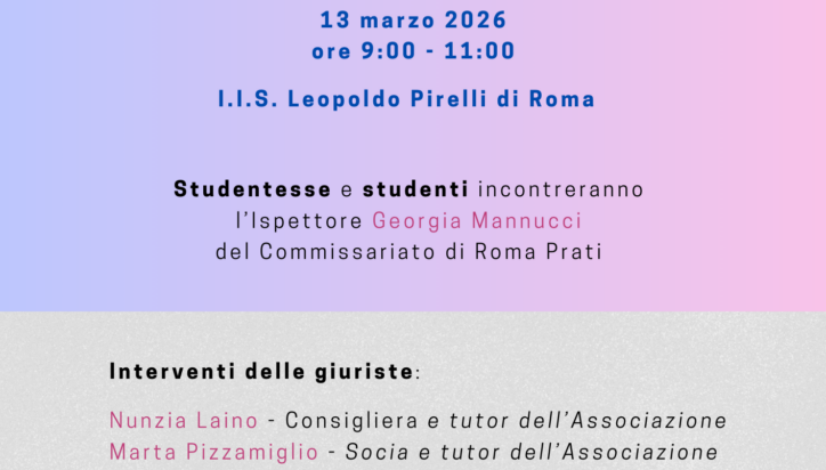 Evento 13 marzo 2026