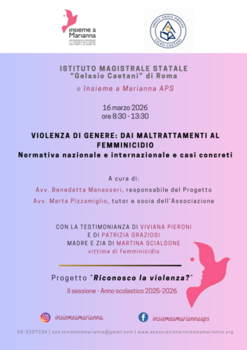 Riconosco la violenza-16.3.2026